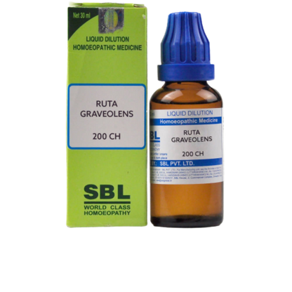 SBL Homeopathy Ruta Graveolens Dilution
