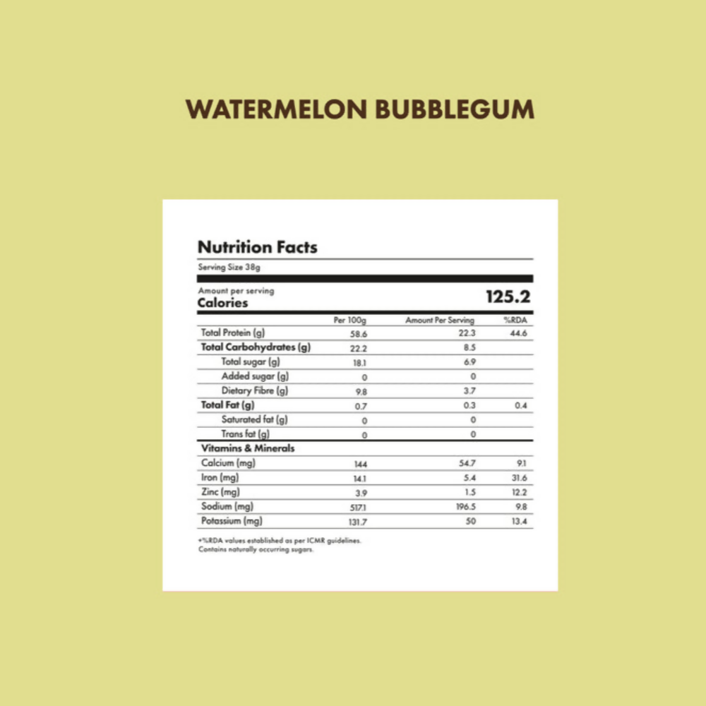 Cosmix No Nonsense Plant Protein Watermelon Bubblegum