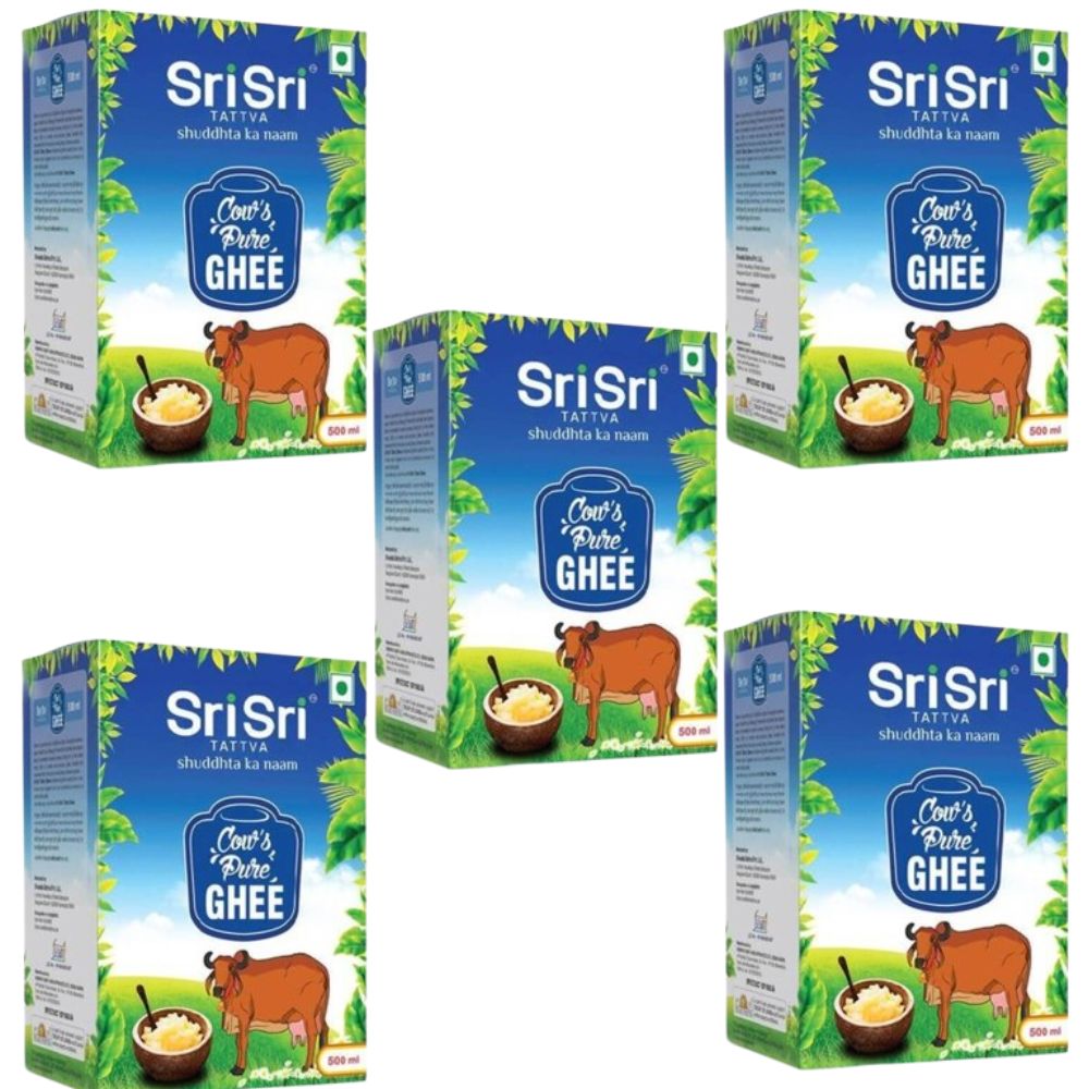 Sri Sri Tattva Cow's Pure Ghee | Pure Cow Ghee for Better Digestion and Immunity | Pure A2 Cow Ghee - Distacart