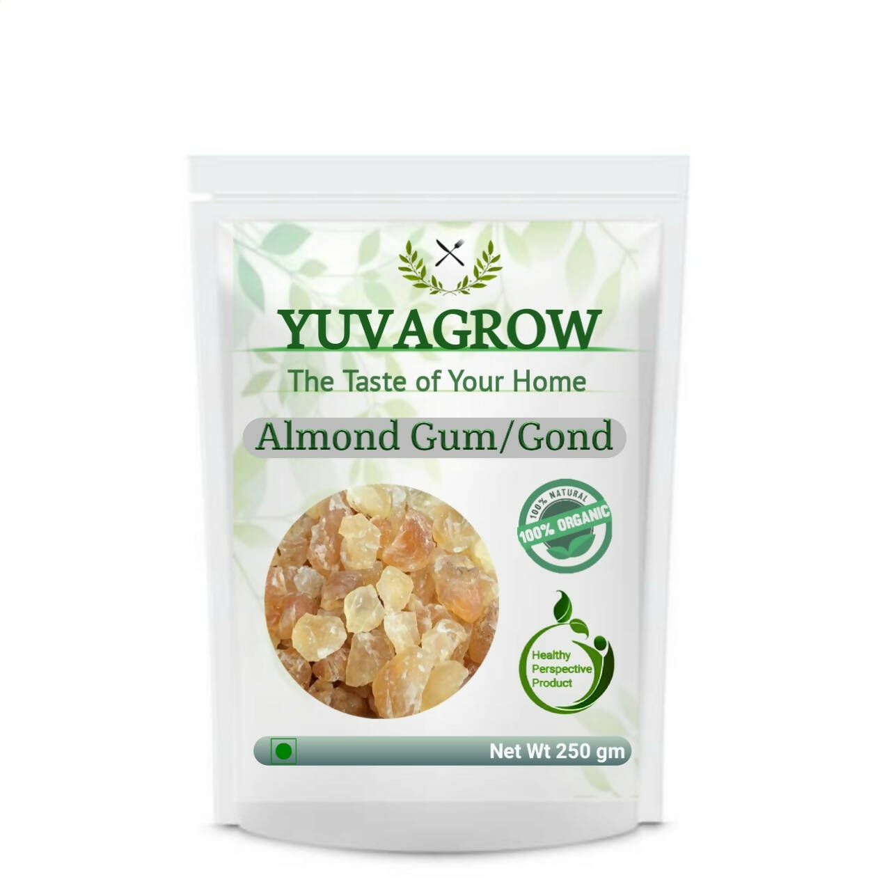 Yuvagrow Almond Gum (Badam Gond) - diocart