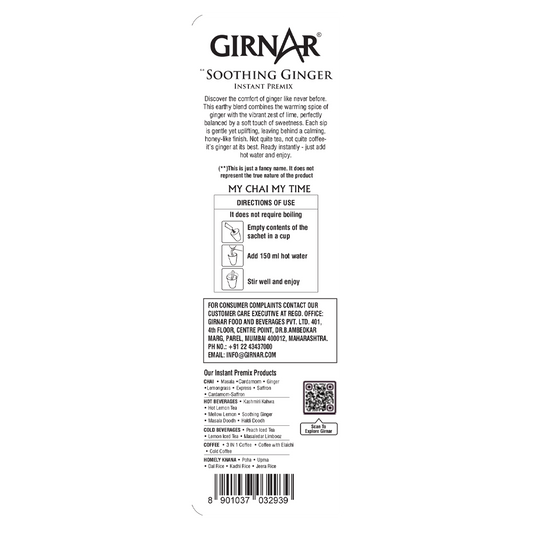 Girnar Instant Premix Soothing Ginger
