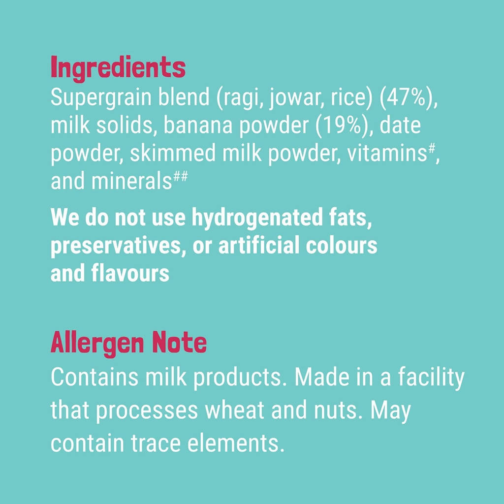Slurrp Farm Banana, Ragi & Rice With Milk Cereal For Little Ones