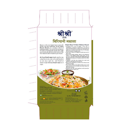 Sri Sri Tattva Biryani Masala Powder 100 gm