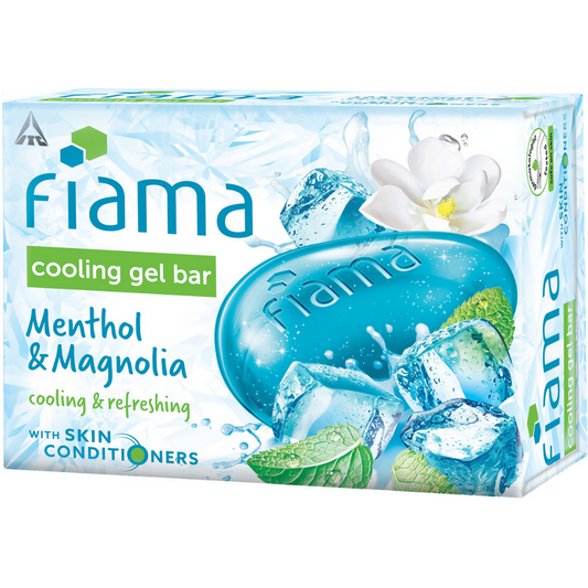 Fiama Menthol & Magnolia Cooling Gel Bar - Distacart