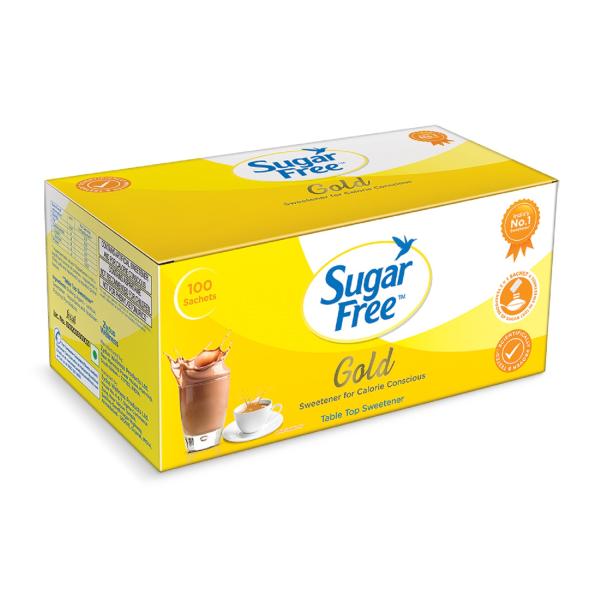 Sugar Free Gold Low Calorie Sweetner Sachets