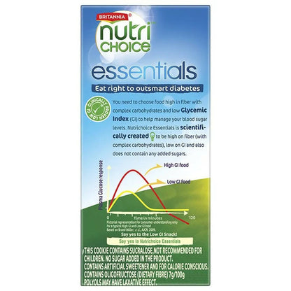 Britannia NutriChoice Essentials Oats Cookies - No Added Sugar - Distacart