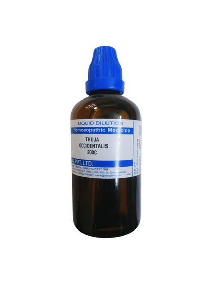 SBL Homeopathy Thuja Occidentalis Dilution