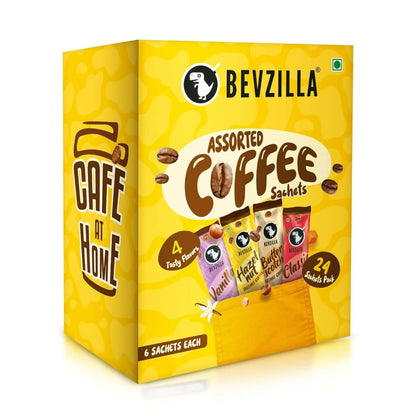 Bevzilla Instant Coffee Powder Sachets 100 % Arabica Coffee - Distacart