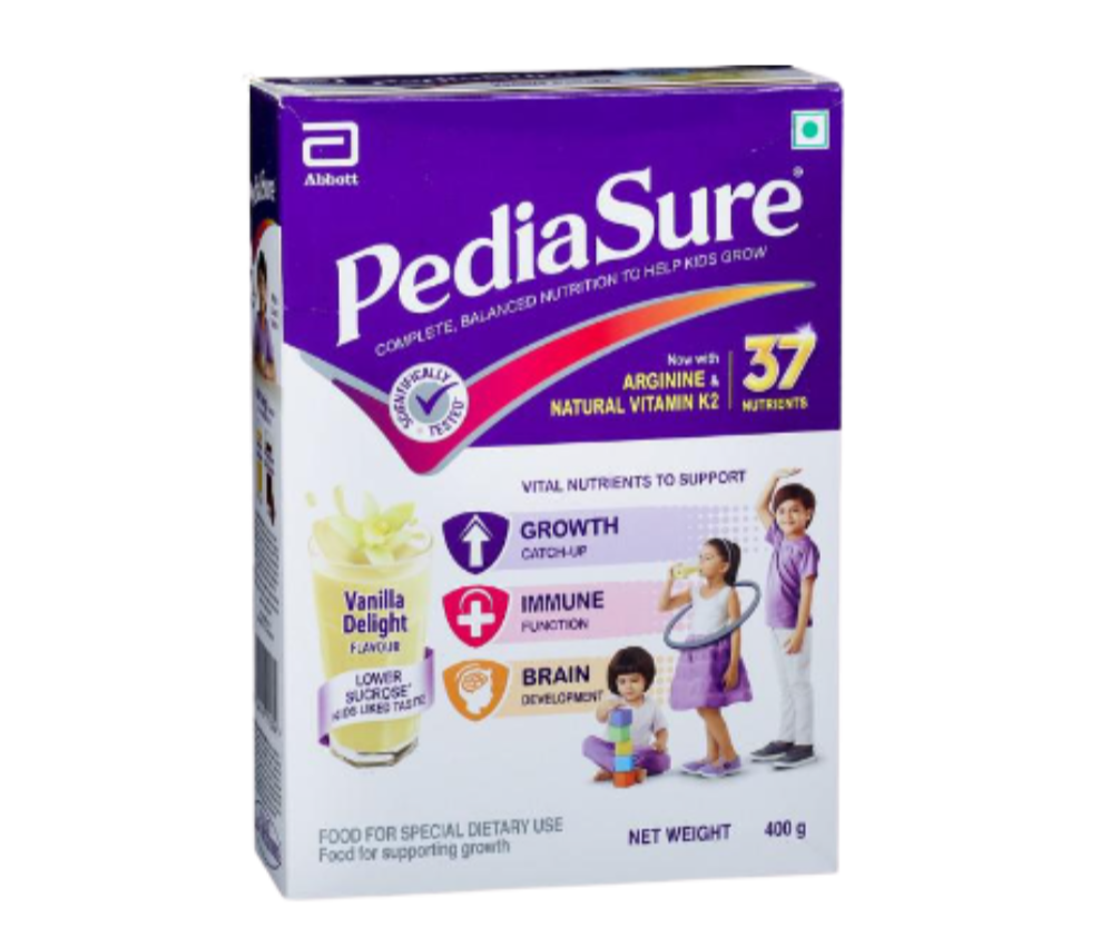 PediaSure Health and Nutrition Drink Powder for Kids Growth (Vanilla)
