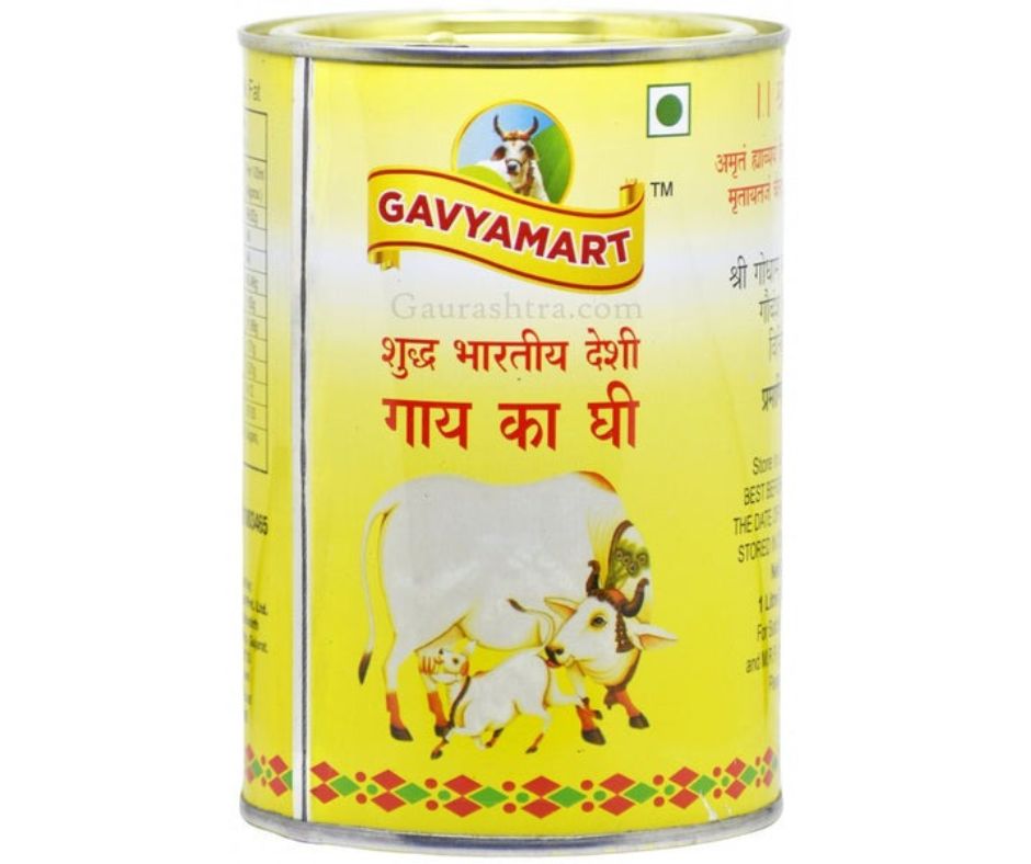 Gavyamart - Desi Cow Ghee | Pure Cow Ghee for Better Digestion and Immunity | 100% Pure Ghee