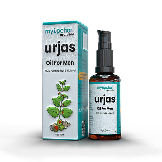 myUpchar Ayurveda Urjas Massage Oil For Men