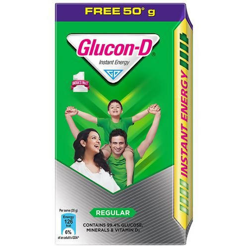 Glucon-D Instant Energy Health Drink - Regular