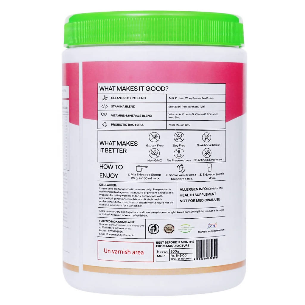 OZiva Daily Protein Activ For Women - Distacart