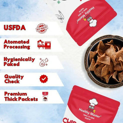 Healthy Master Baked Ragi Chips With All Natural Ingredients - Distacart