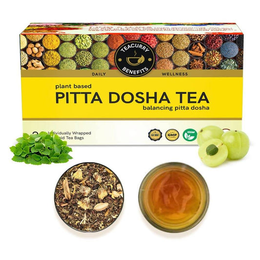 Teacurry Pitta Dosha Tea Bags - Distacart