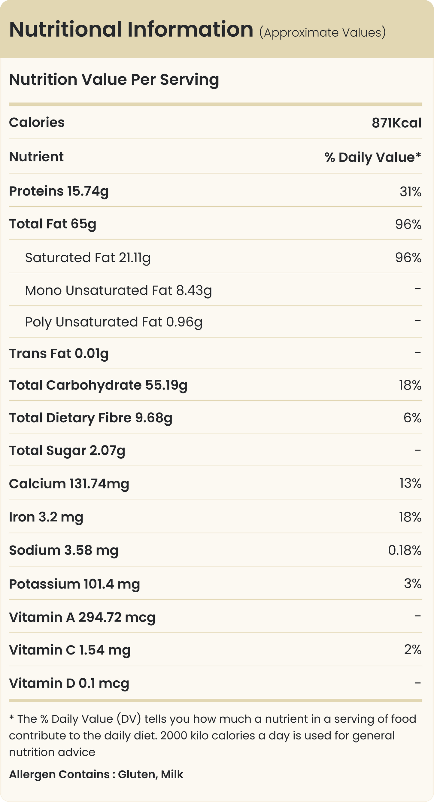 Pista House Walnut Cookies