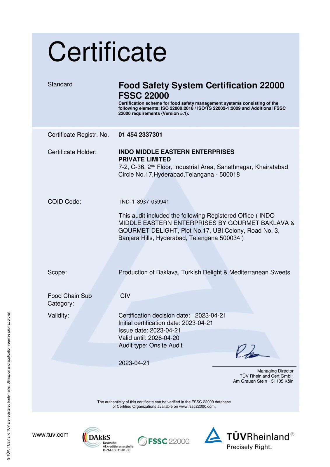 Gourmet Baklava Biscoff Nest Baklava