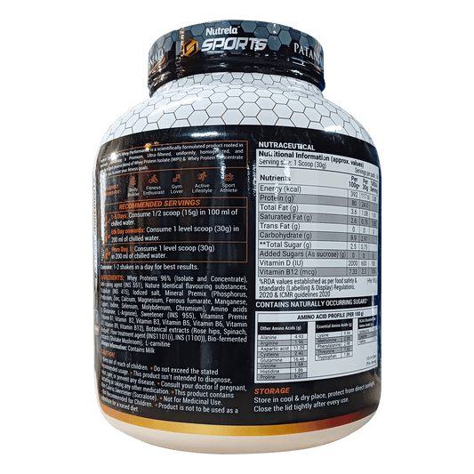 Patanjali Nutrela Sports Whey Per (Fvic)
