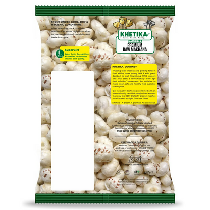 Khetika Premium Raw Phool Makhana - Distacart