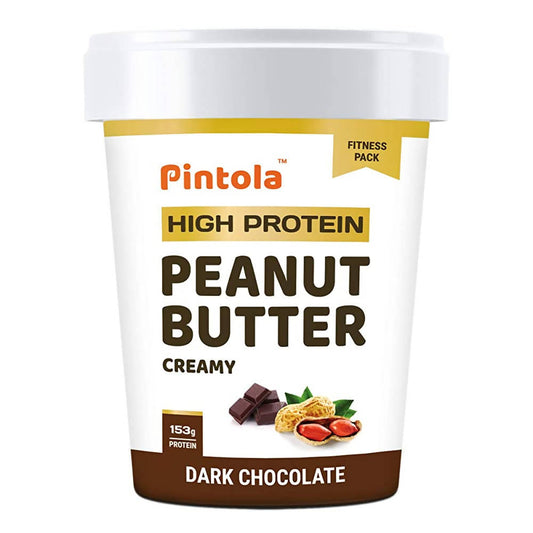 Pintola High Protein Dark Chocolate Creamy Peanut Butter - diocart