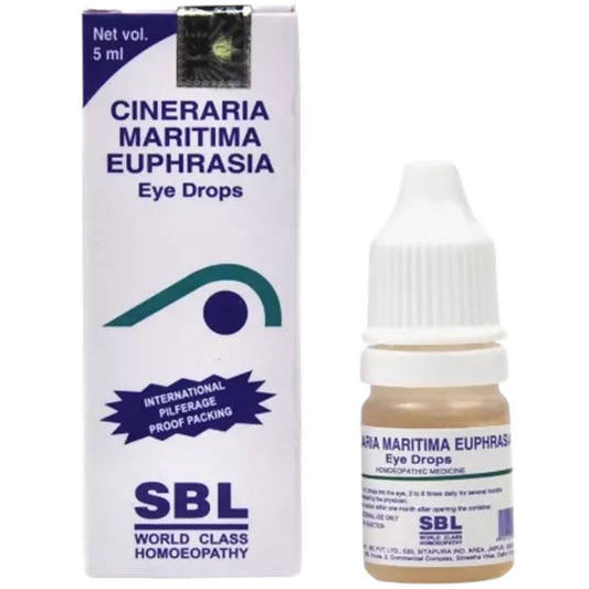 SBL Homeopathy C-ineraria Maritima Euphrasia Eye Drops