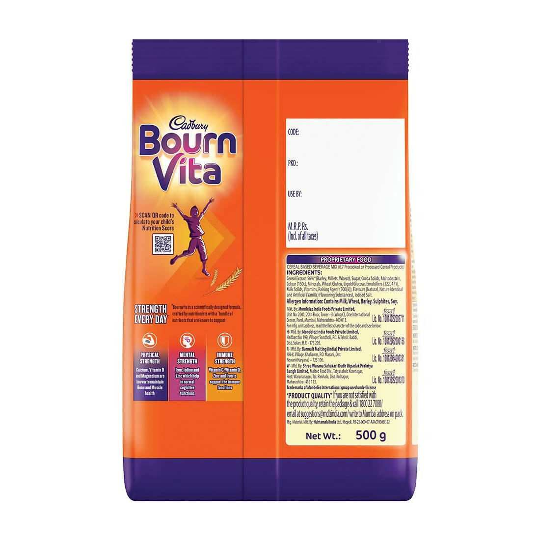 Cadbury Bournvita Chocolate Nutrition Drink - diocart