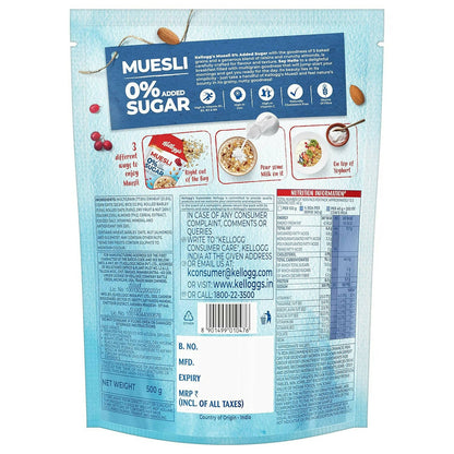 Kellogg's Muesli 0% Added Sugar - diocart