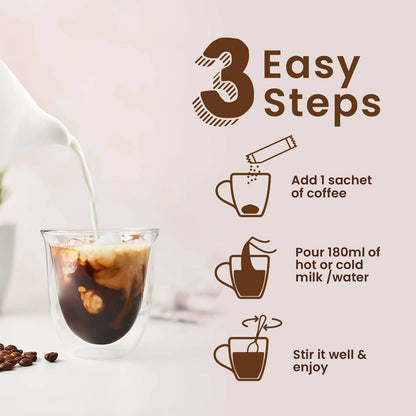 Bevzilla Instant Coffee Powder Sachets (French Vanilla) - Distacart