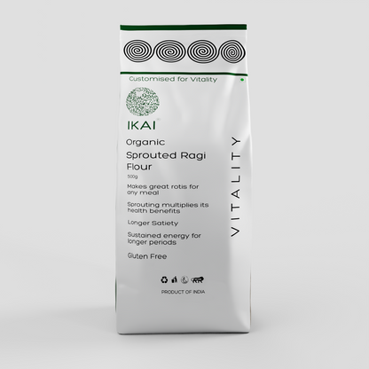 2 - Organic Sprouted Ragi Atta - 500 gm