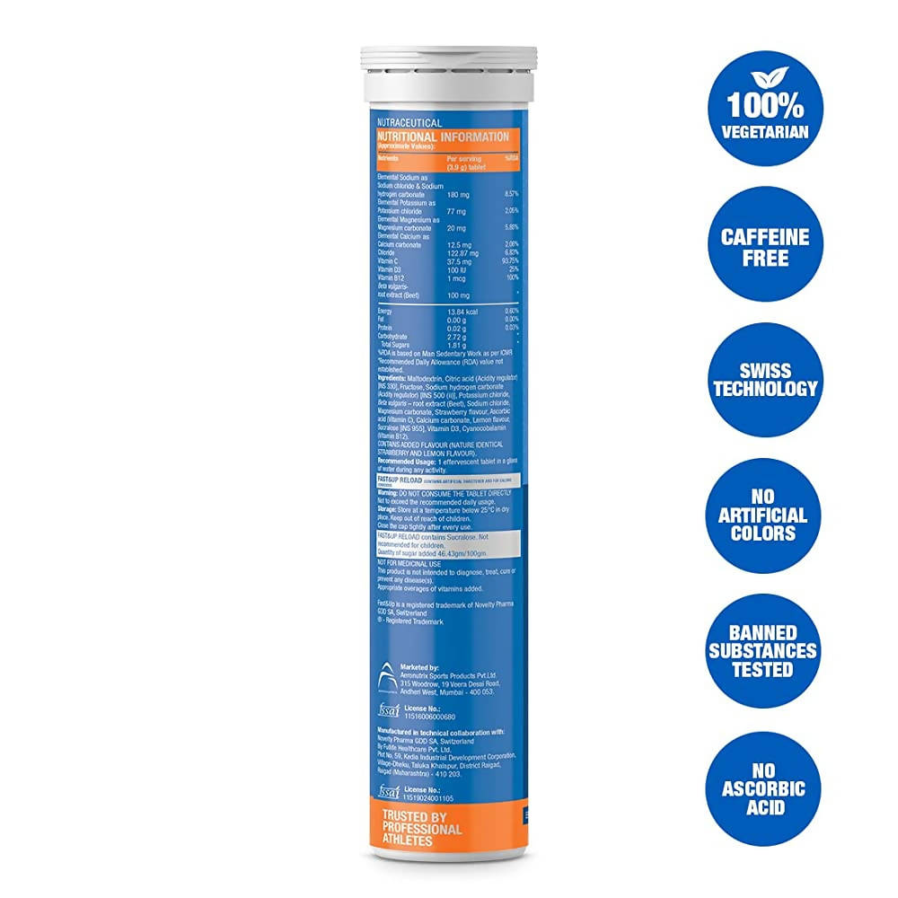 Fast&Up Reload Effervescent Tablets - Distacart