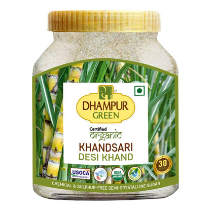 Dhampur Green Desi Khand Khandsari Sugar - Distacart
