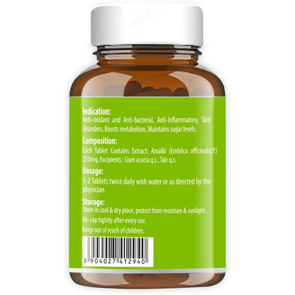 Baidyanath Kolkata Amlaki Tablets - Distacart