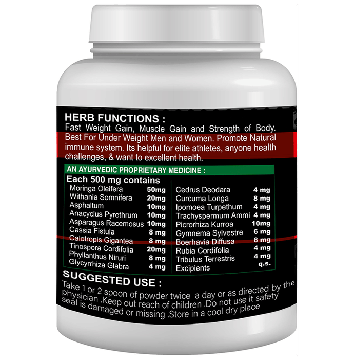 Sabates Mass Fuel Powder