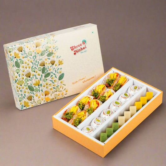Shree Mithai Assorted Kaju Rangoli
