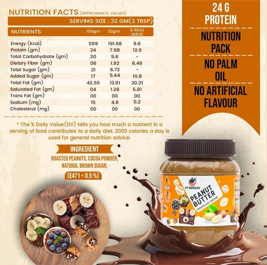 Fit Muscles Chocolate Creamy Peanut Butter
