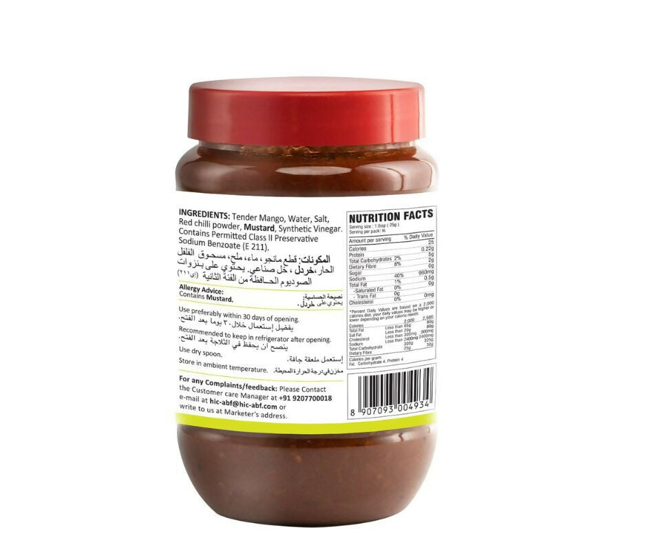 Tasty Nibbles Tender Mango Pickle - Distacart