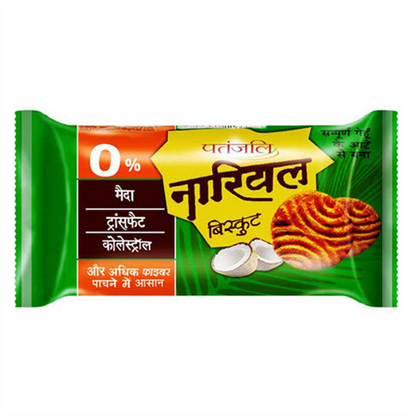 Patanjali Nariyal Biscuit (Pack of 10) - Distacart