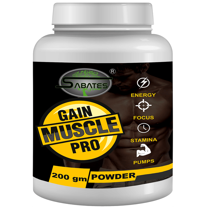 Sabates Gain Muscle Pro Powder