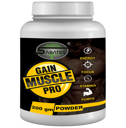 Sabates Gain Muscle Pro Powder