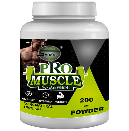 Sabates Pro Muscle Increase Weight Powder