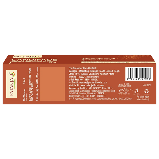 Patanjali Candifade Anti Fungal Cream
