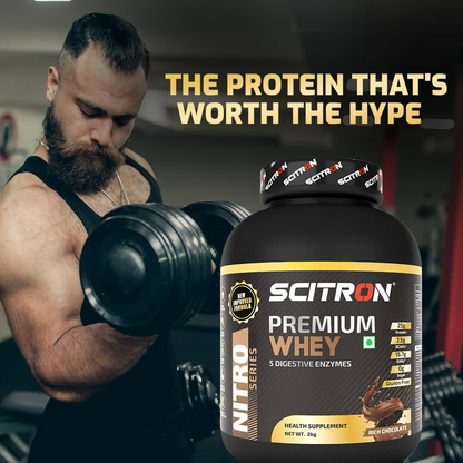 Scitron Nitro Series Premium Whey Rich Chocolate