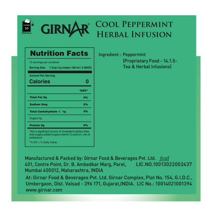 Girnar Cool Peppermint Herbal Infusion