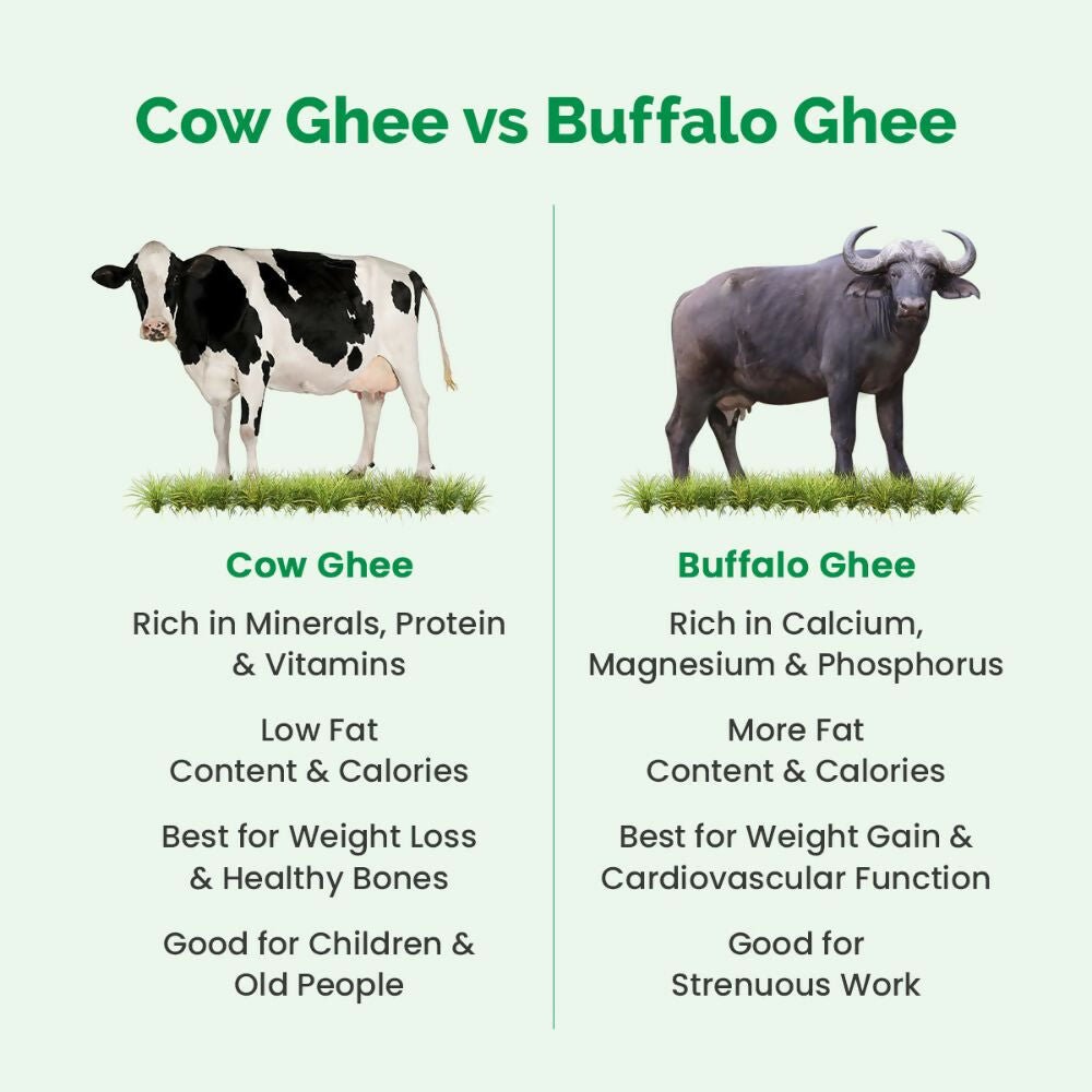 Auric A2 Bilona Desi Cow Ghee - Pure Brijwasi Ghee - Bilona Curd Churned - Distacart