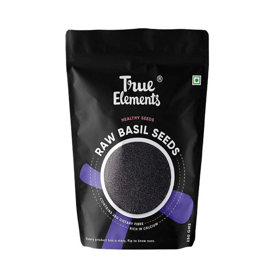 True Elements Basil Seeds - diocart