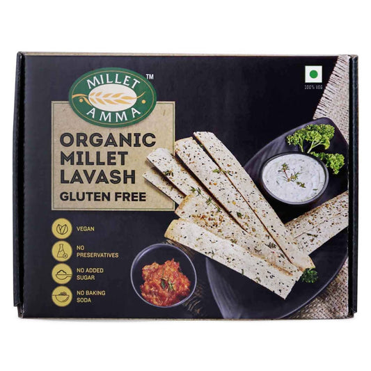 Millet Amma Organic Millet Lavash (Gluten Free) - diocart