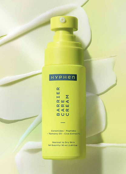 Hyphen By Kriti Sanon Barrier Care Cream For Dry Skin With Ceramide, Tamanu Oil, CICA Extracts, Instant Skin Hydration