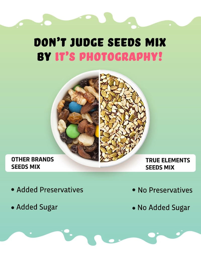 True Elements 5 in 1 Super Seeds Mix - Distacart