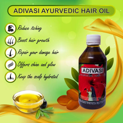 Neelambari Ayurvedic Hair Care Adivasi Herbal Hair Oil