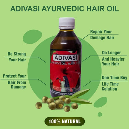 Neelambari Ayurvedic Hair Care Adivasi Herbal Hair Oil